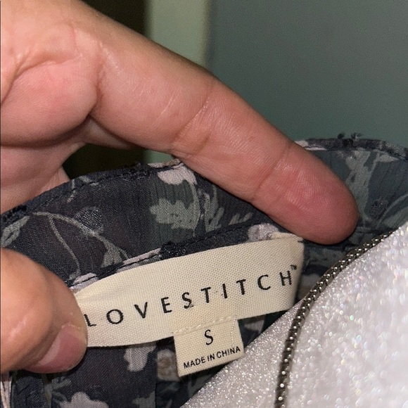 Lovestitch White and Pink Ruffled Tiered Sundress - Picture 7 of 11